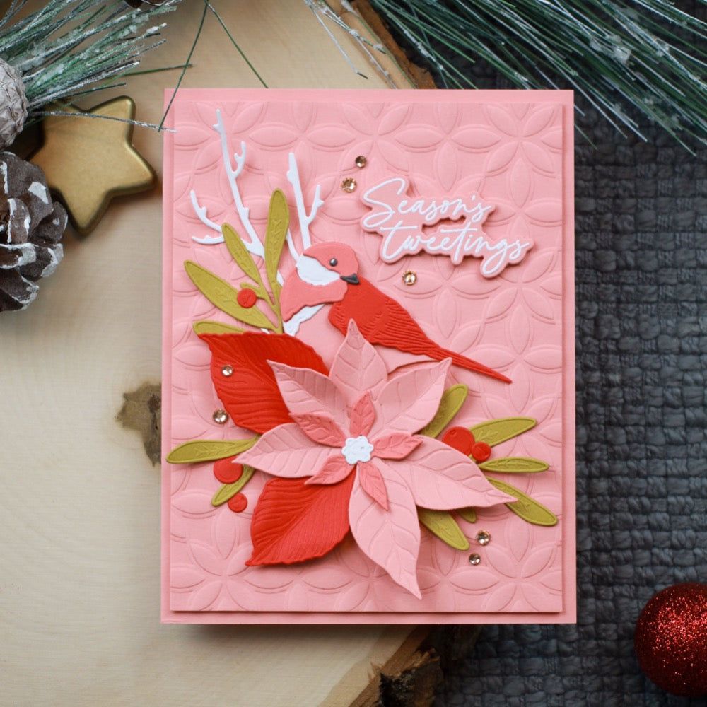 Lovely Layers: Winter Birds - Honey Cuts - Stand - Alone Dies - Honey Bee Stamps