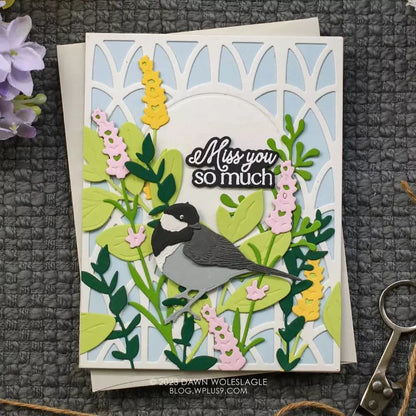 Lovely Layers: Winter Birds - Honey Cuts - Stand - Alone Dies - Honey Bee Stamps