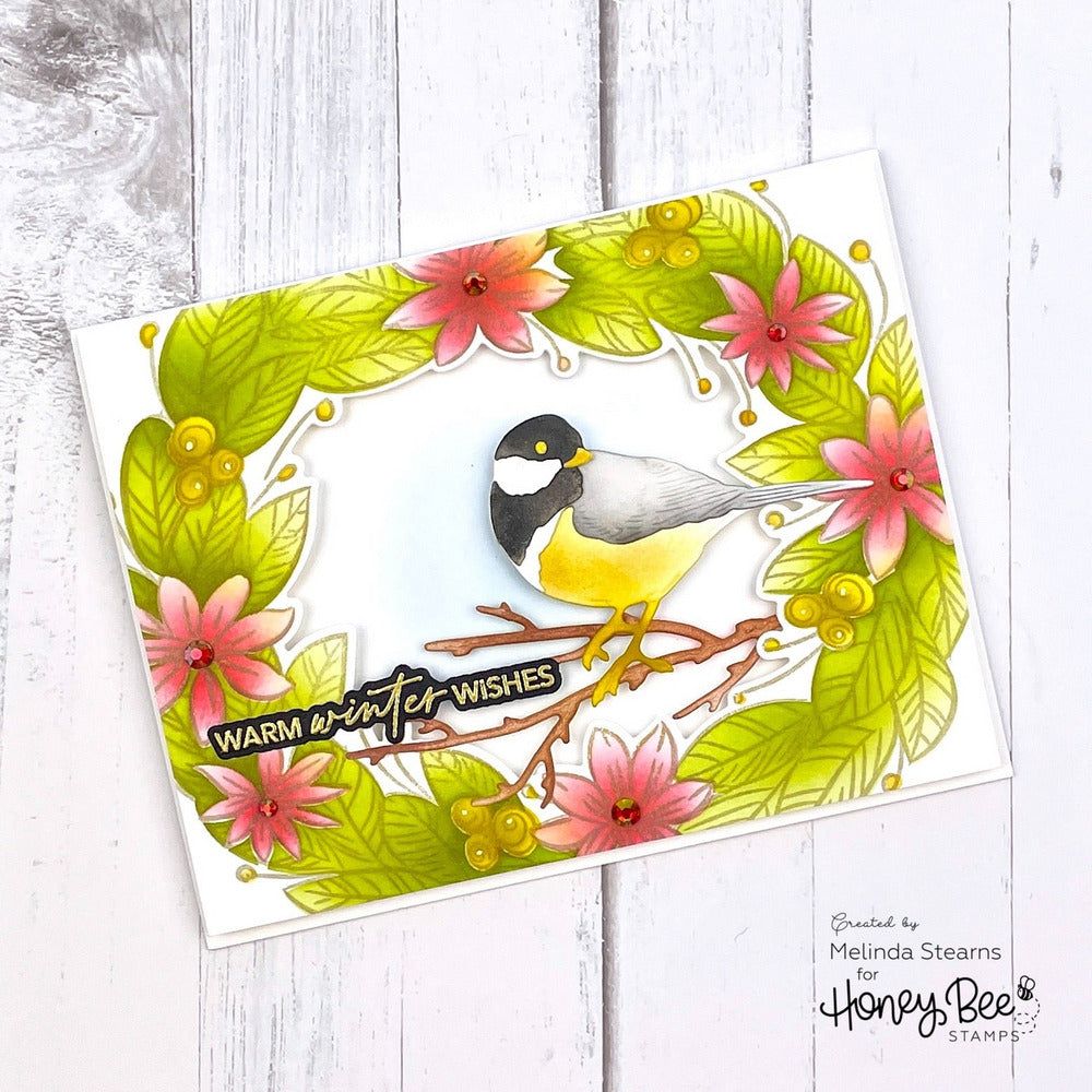 Lovely Layers: Winter Birds - Honey Cuts - Stand - Alone Dies - Honey Bee Stamps