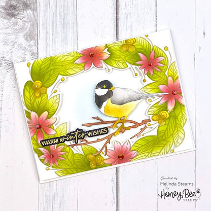 Lovely Layers: Winter Birds - Honey Cuts - Stand - Alone Dies - Honey Bee Stamps