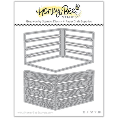 Lovely Layers: Wooden Crate - Honey Cuts - Stand - Alone Dies - Honey Bee Stamps