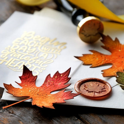 Maple Leaf - Wax Stamper - Honey Bee Stamps