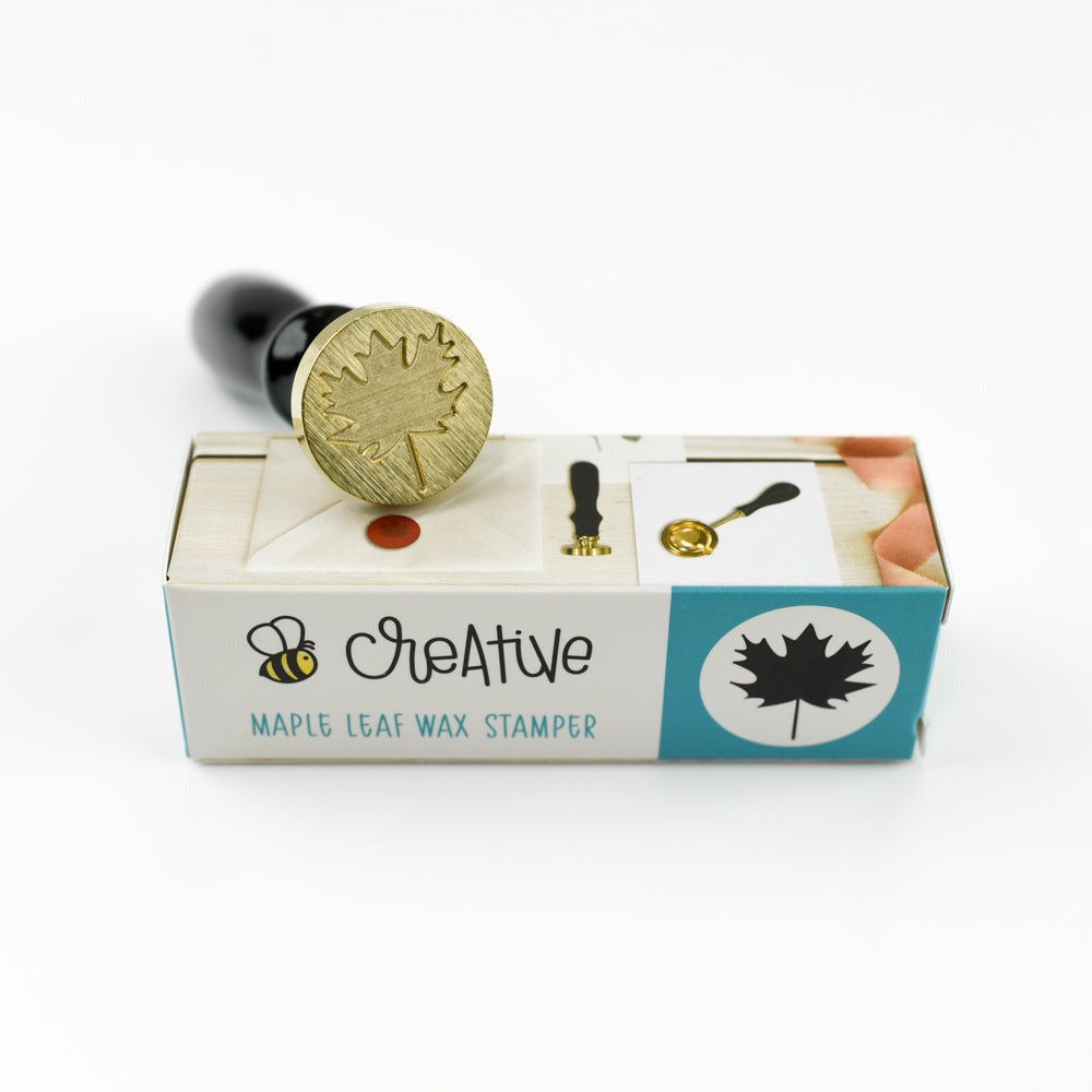 Maple Leaf - Wax Stamper - Honey Bee Stamps