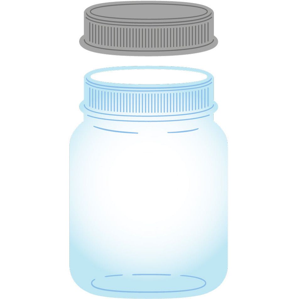 Mason Jar Vase - Honey Cuts - Stand - Alone Dies - Honey Bee Stamps