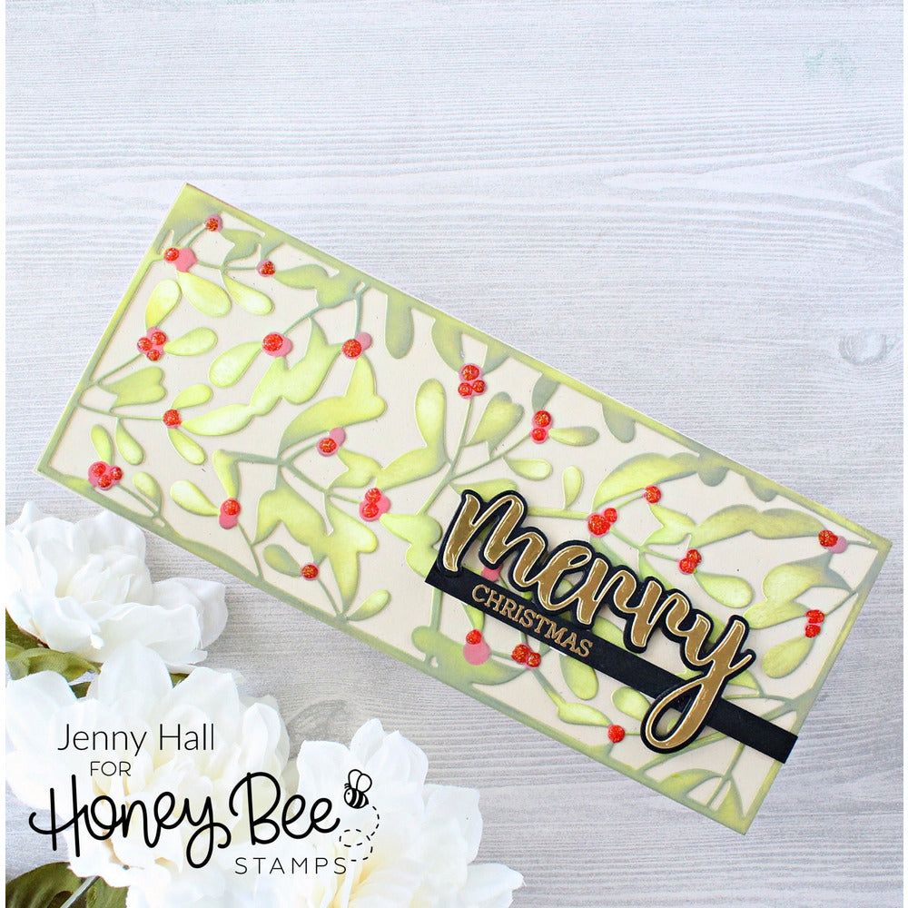 Merry - 3x4 Stamp Set - Honey Bee Stamps