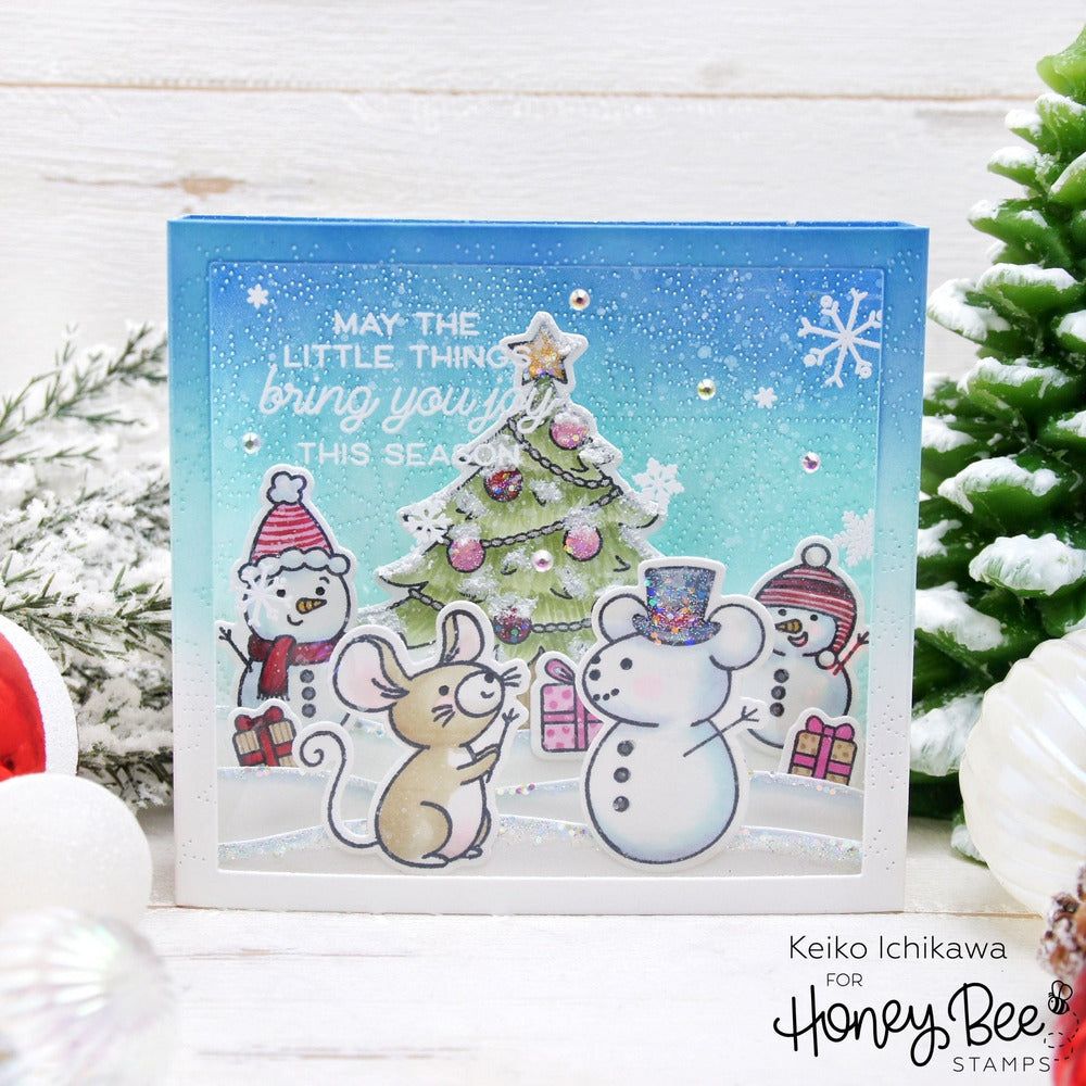 Merry Little Mice - Honey Cuts - Coordinating Dies - Retiring - Honey Bee Stamps
