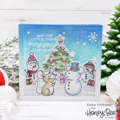 Merry Little Mice - Honey Cuts - Coordinating Dies - Retiring - Honey Bee Stamps
