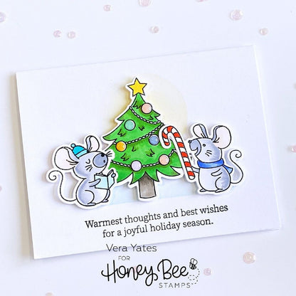 Merry Little Mice - Honey Cuts - Coordinating Dies - Retiring - Honey Bee Stamps