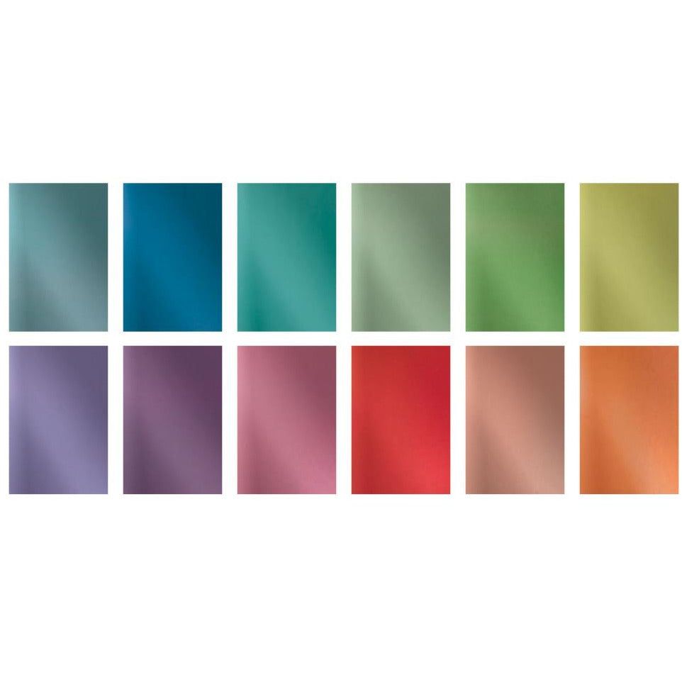 Metallic Colors Collection Kraft Stock by Tim Holtz 6" x 9" - 24/Pkg - Honey Bee Stamps