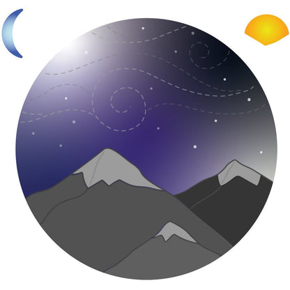 Mountain Circlescape - Honey Cuts - Stand - Alone Dies - Retiring - Honey Bee Stamps