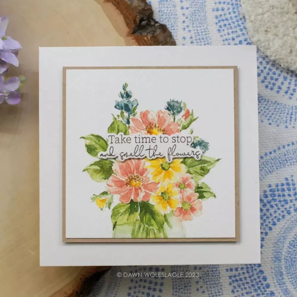 My Favorite Flower - Honey Cuts - Coordinating Dies - Honey Bee Stamps