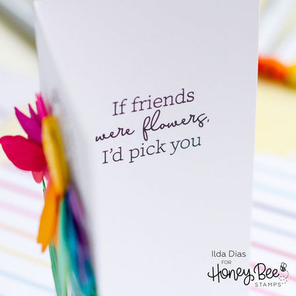 My Favorite Flower - Honey Cuts - Coordinating Dies - Honey Bee Stamps