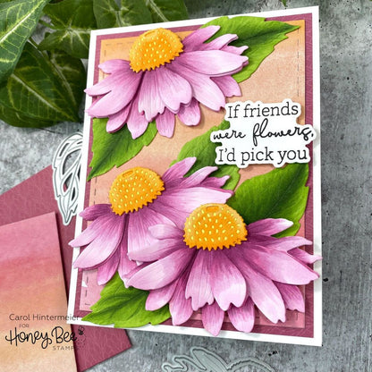 My Favorite Flower - Honey Cuts - Coordinating Dies - Honey Bee Stamps