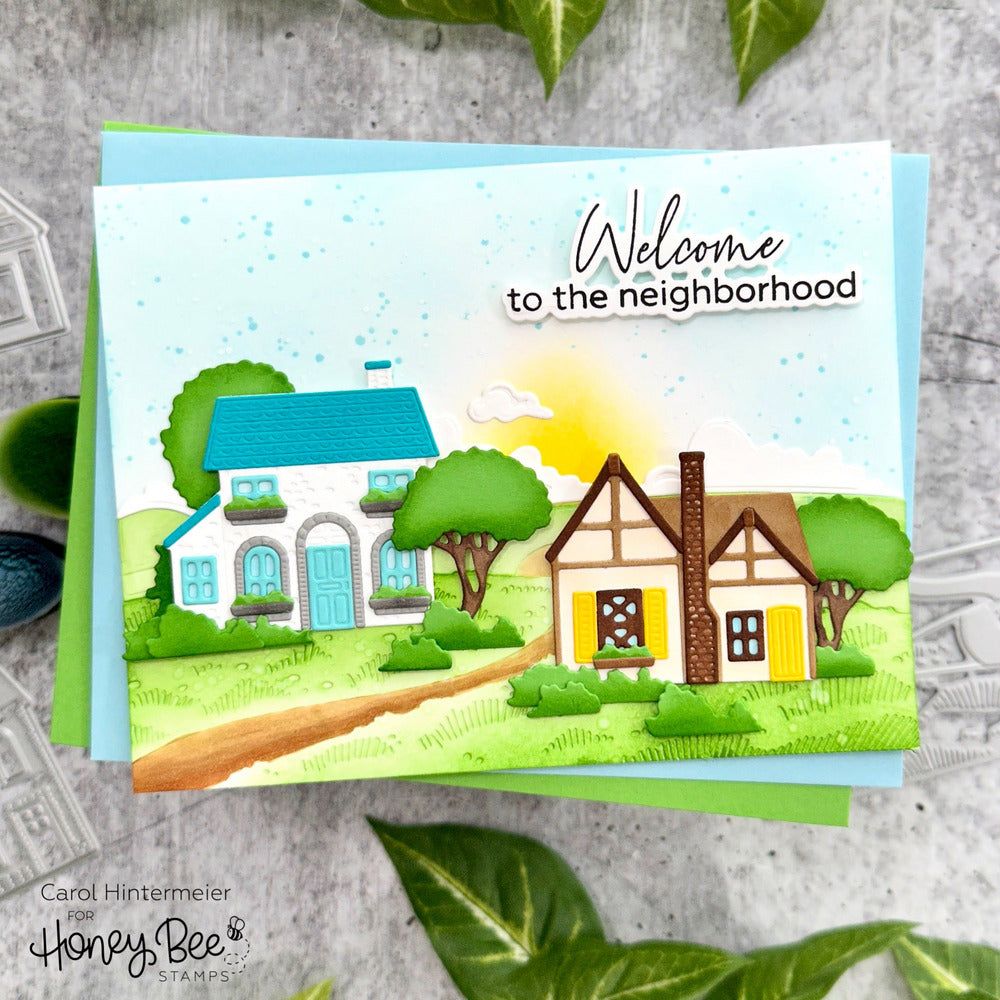 No Place Like Home - Honey Cuts - Coordinating Dies - Honey Bee Stamps