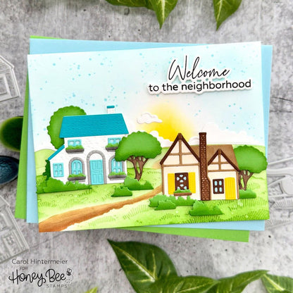 No Place Like Home - Honey Cuts - Coordinating Dies - Honey Bee Stamps