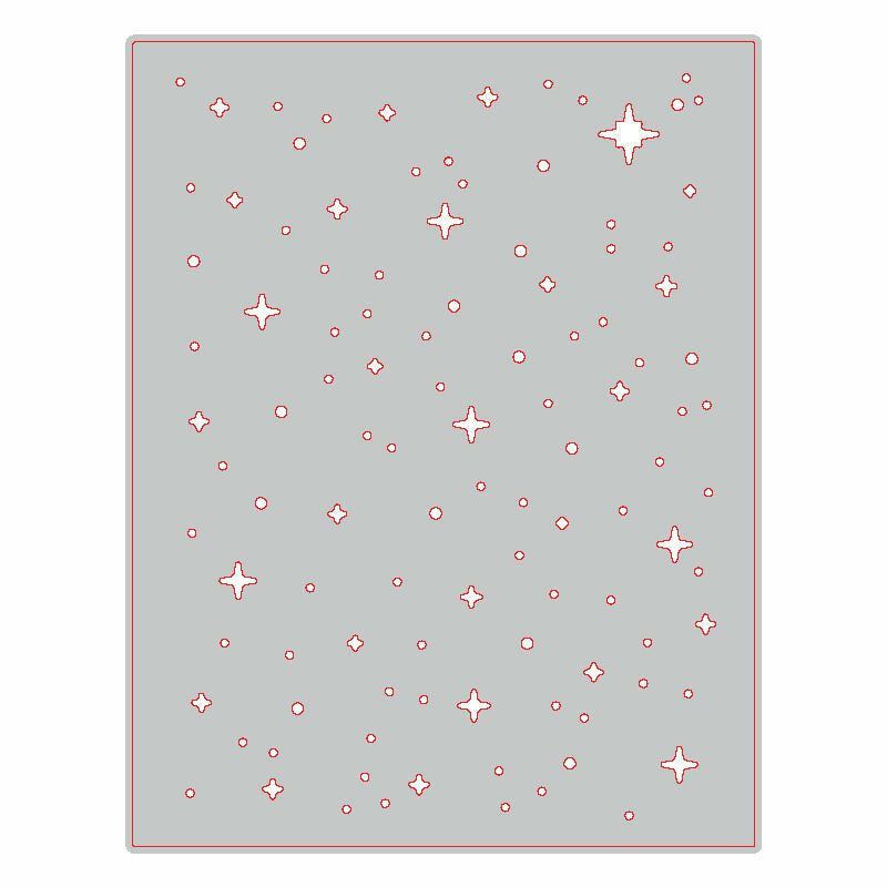 Northern Star Cover Plate - Honey Cuts - Stand - Alone Dies - Honey Bee Stamps