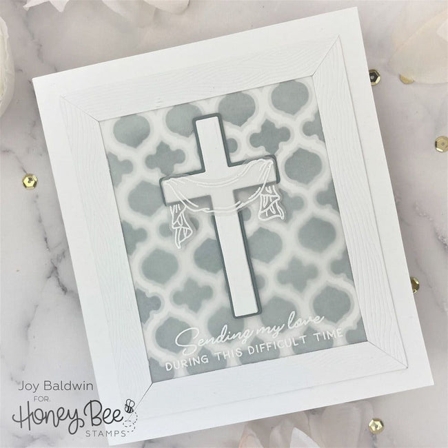 Old Rugged Cross - 6x8 Stamp Set - Honey Bee Stamps