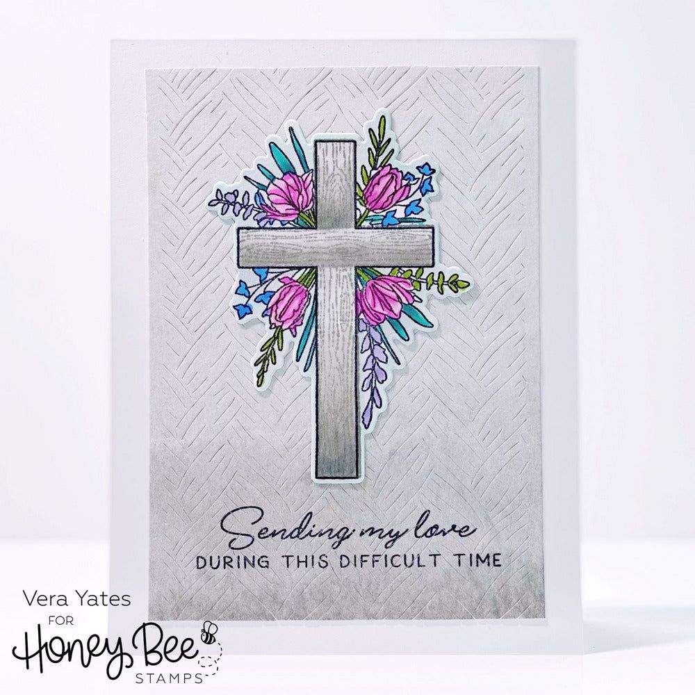 Old Rugged Cross - Honey Cuts - Honey Bee Stamps