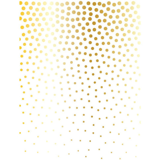 Ombre Dots - A2 Hot Foil and Letter Press Plate - Honey Bee Stamps