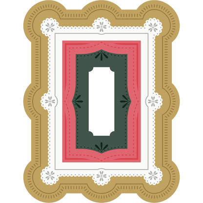 Opulent Layering Frames - Honey Cuts - Stand - Alone Dies - Honey Bee Stamps