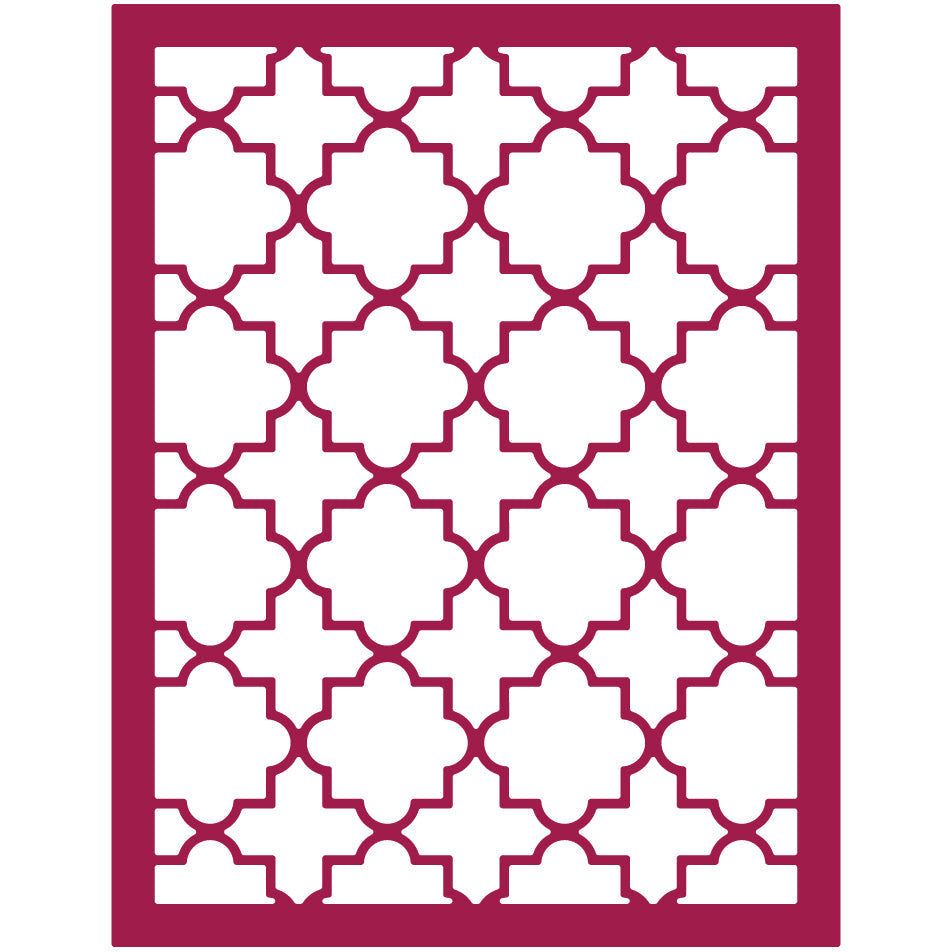 Ornate A2 Cover Plate Top - Honey Cuts - Stand - Alone Dies - Honey Bee Stamps