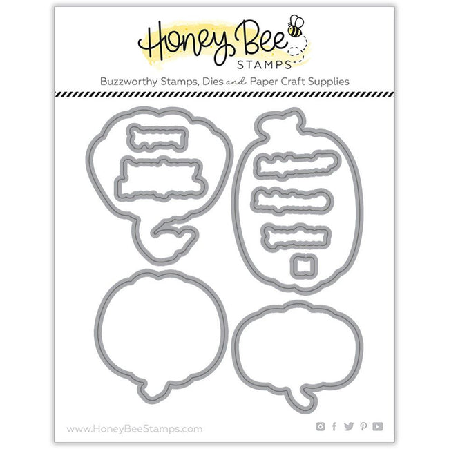 Painted Pumpkins - Honey Cuts - Honey Bee Stamps
