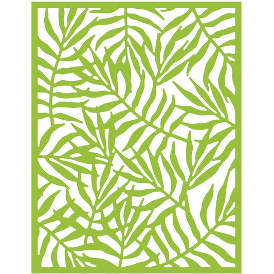 Palm Frond Cover Plate - Honey Cuts - Honey Bee Stamps