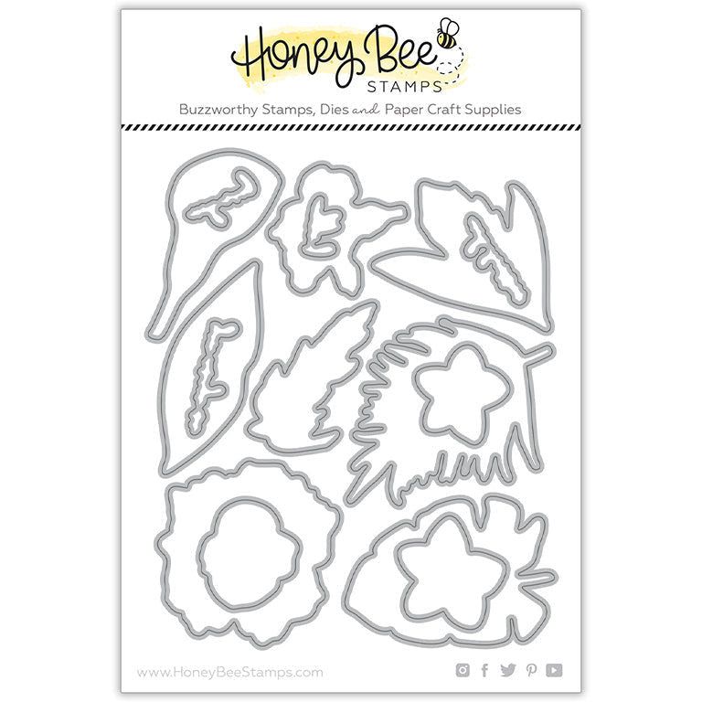 Paradise Blooms - Honey Cuts - Retiring - Honey Bee Stamps