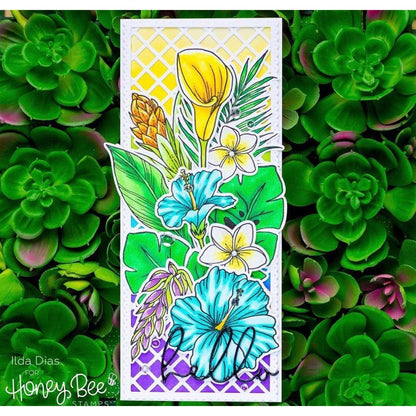 Paradise Blooms - Honey Cuts - Retiring - Honey Bee Stamps