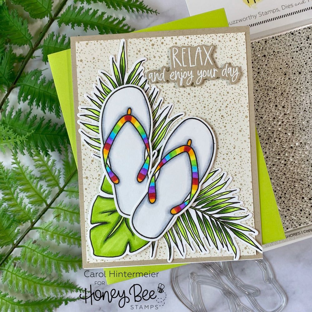 Paradise Blooms - Honey Cuts - Retiring - Honey Bee Stamps