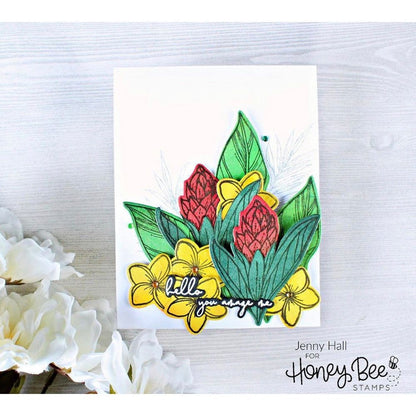 Paradise Blooms - Honey Cuts - Retiring - Honey Bee Stamps