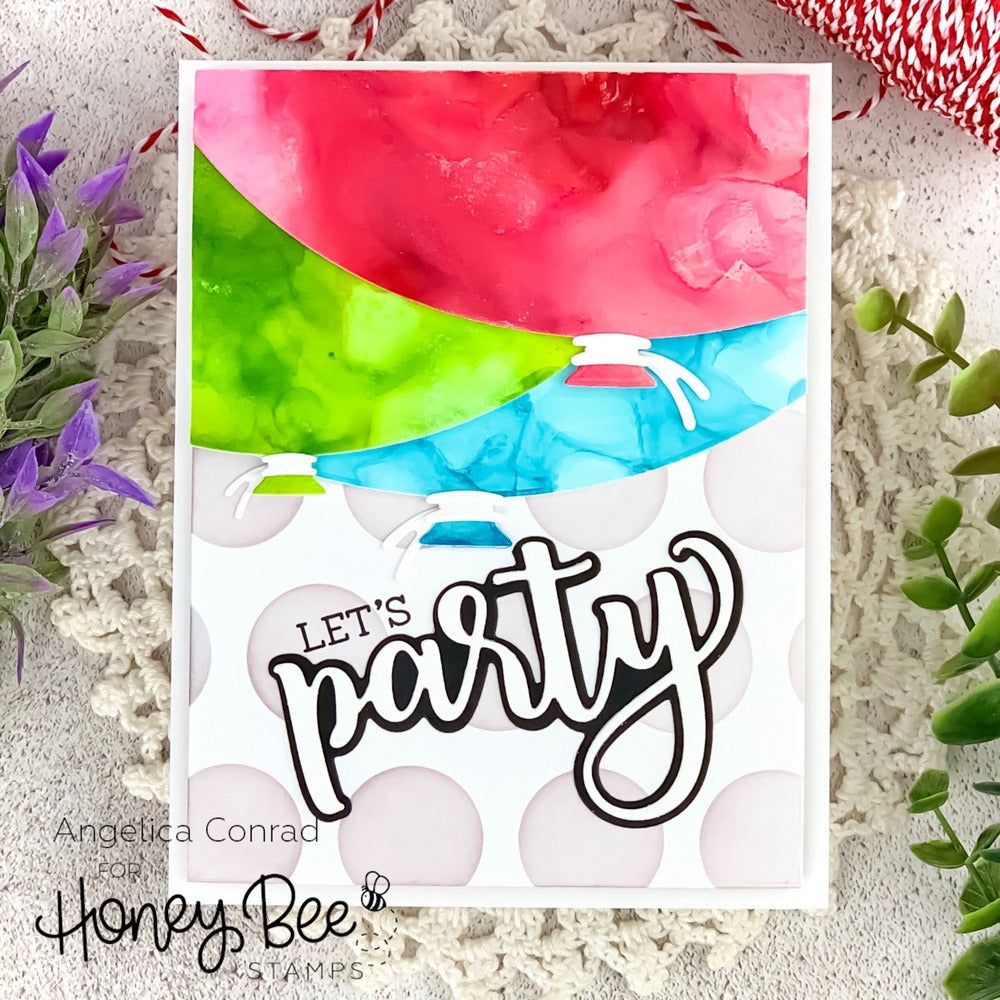 Party - 3x4 Stamp Set - Retiring - Honey Bee Stamps