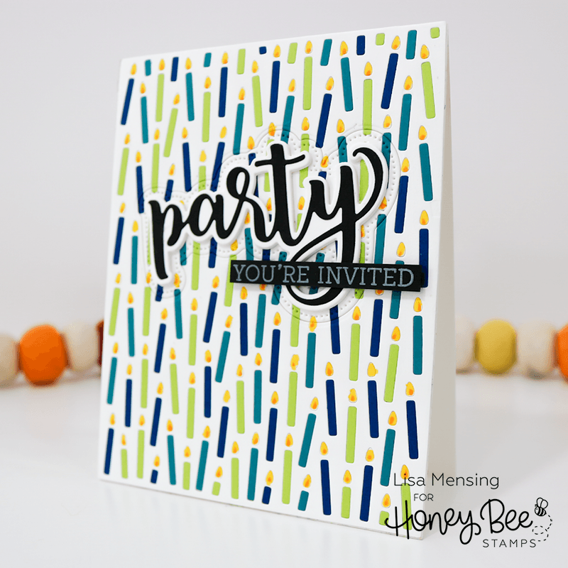 Party - 3x4 Stamp Set - Retiring - Honey Bee Stamps