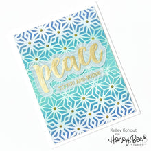 Peace - Honey Cuts - Honey Bee Stamps