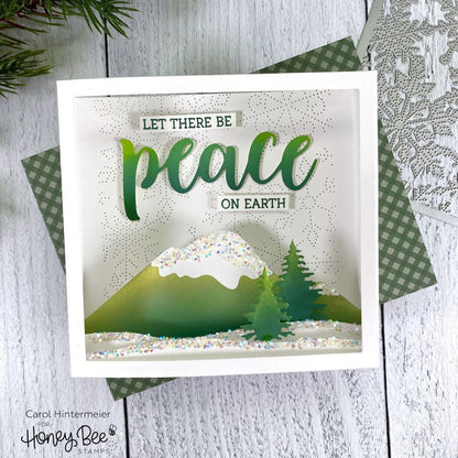 Peace - Honey Cuts - Retiring - Stand - Alone Dies - Retiring - Honey Bee Stamps