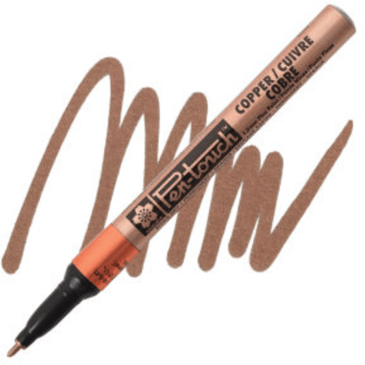 Pen - Touch Paint Marker - Copper 1.0 mm Fine Tip Paint Pen - Honey Bee Stamps