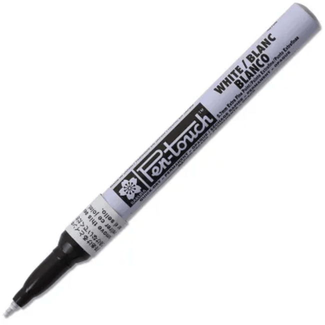 Pen-Touch Paint Marker - White .7mm Extra Fine Tip - Honey Bee Stamps