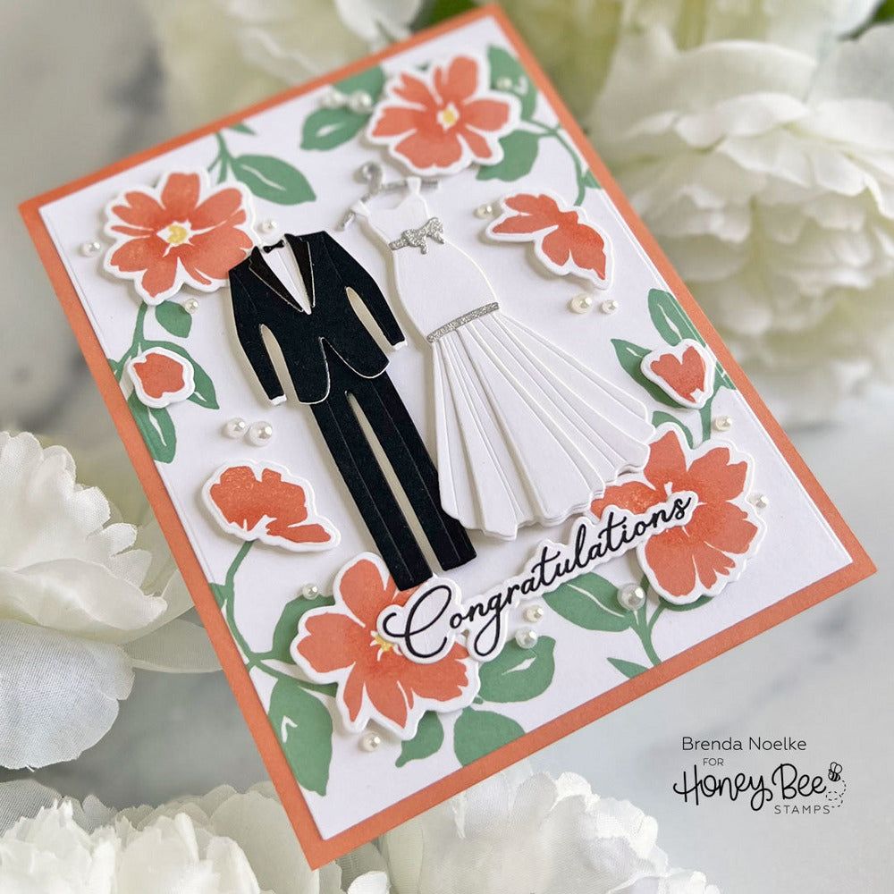 Perfect Day - Honey Cuts - Coordinating Dies - Retiring - Honey Bee Stamps