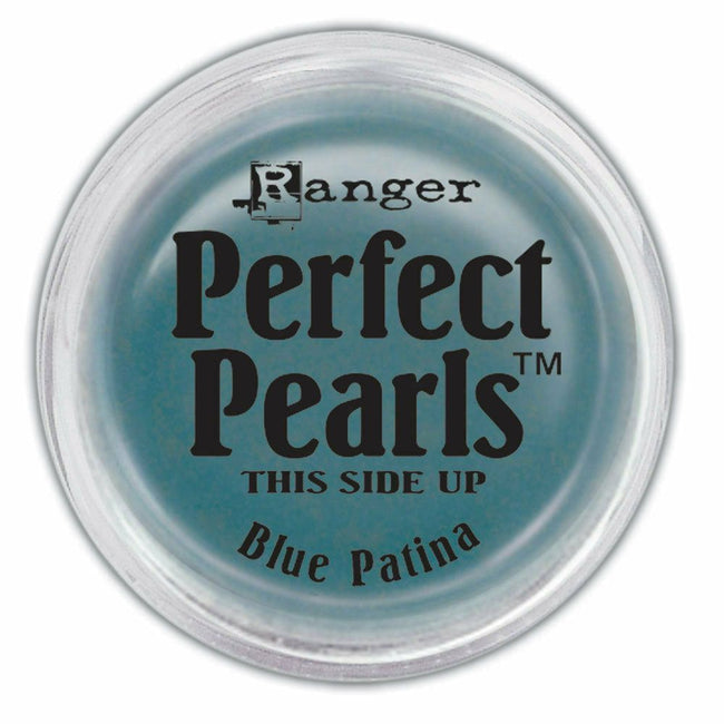 Perfect Pearls Pigment Powder - Blue Patina - Honey Bee Stamps
