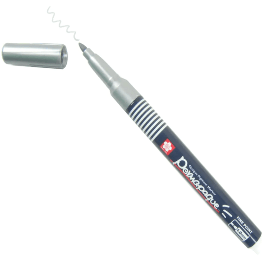 Permapaque - Metallic Silver 1.0mm Opaque Pigment Marker - Honey Bee Stamps