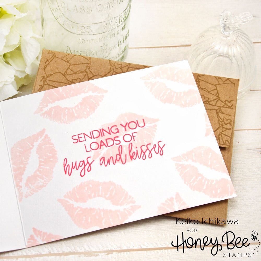 Pickup Lines - 6x6 Photopolymer Stamp Set - Honey Bee Stamps