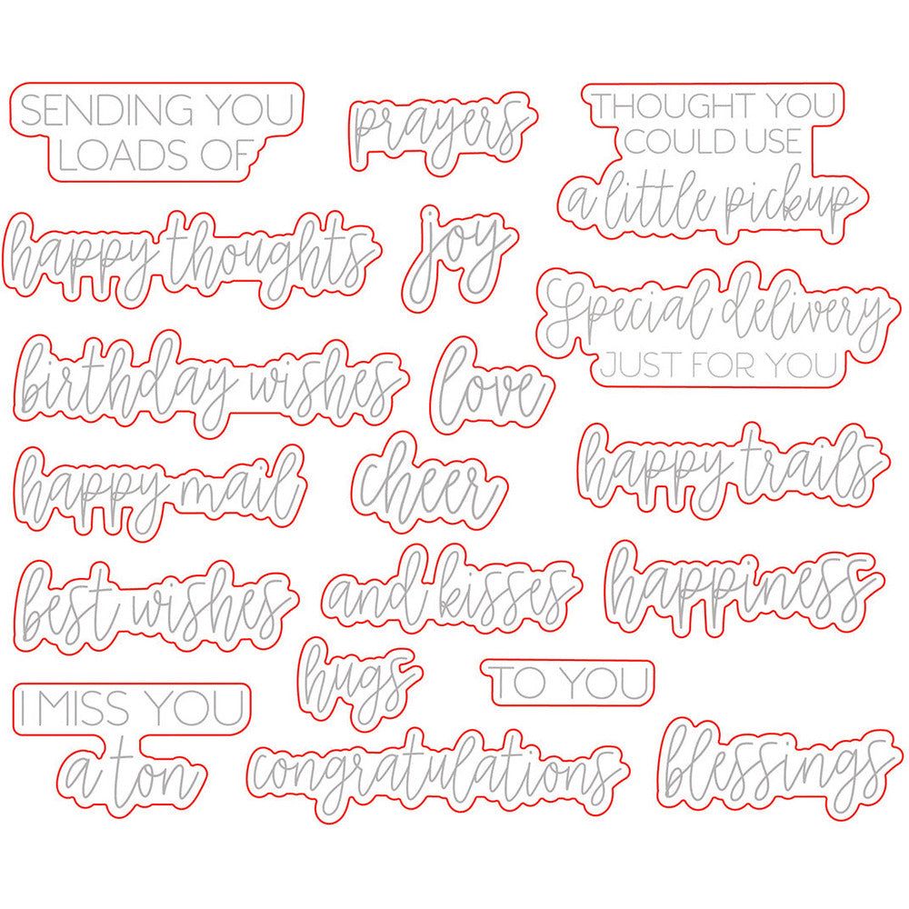 Pickup Lines - Honey Cuts - Coordinating Dies - Honey Bee Stamps