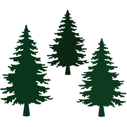 Pine Trees - Honey Cuts - Stand - Alone Dies - Honey Bee Stamps