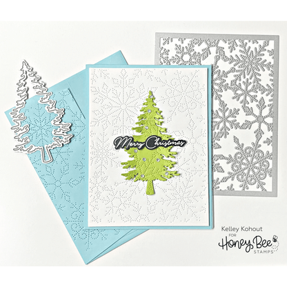 Pine Trees - Honey Cuts - Stand - Alone Dies - Honey Bee Stamps