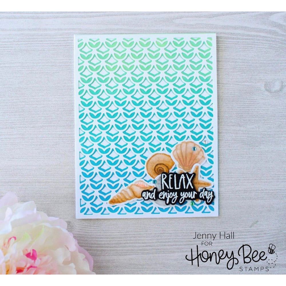 Pineapple Lattice Cover Plate Base - Honey Cuts - retiring - Honey Bee Stamps