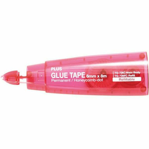 Plus Small Glue Tape Refill 1/4"X26' (fits Pink TG-726) - Honey Bee Stamps