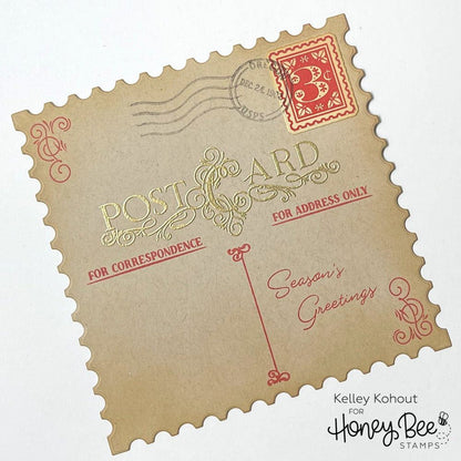 Post Perfect - 4x6 Photopolymer Stamp Set - Honey Bee Stamps