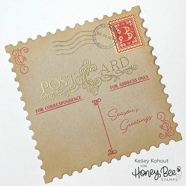 Post Perfect - 4x6 Stamp Set - Honey Bee Stamps