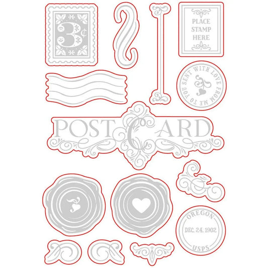 Post Perfect - Honey Cuts - Coordinating Dies - Honey Bee Stamps