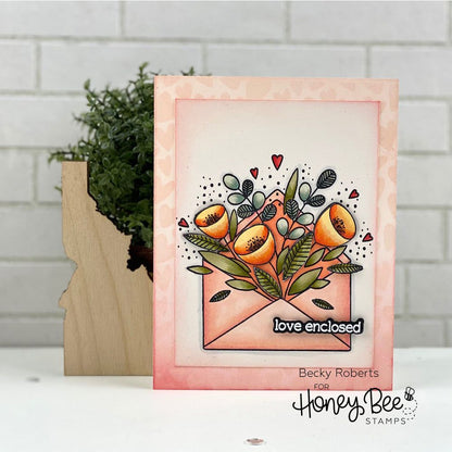 Pretty Postage - 4x4 Stamp Set - Honey Bee Stamps